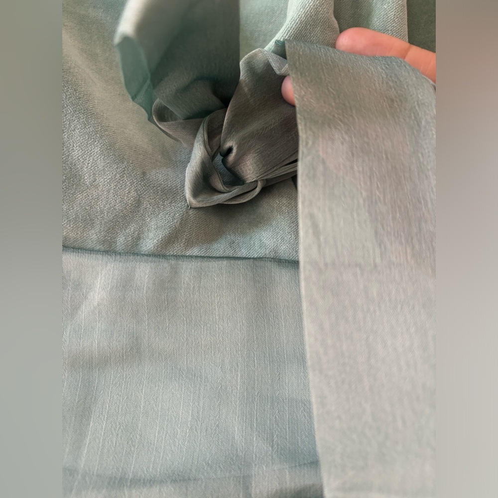 Unique Vintage Mint Green Midi Dress - Picture 3 of 6